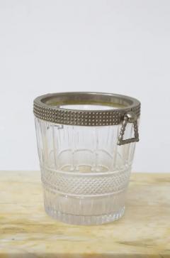  Baccarat Baccarat Mid Century Thick Glass Basket - 3674108