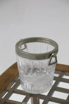  Baccarat Baccarat Mid Century Thick Glass Basket - 3674119