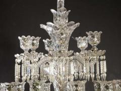  Baccarat Cristalleries De Baccarat A Large Pair of French Cut Crystal 18 Light Torcheres - 2138062