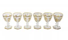  Baccarat Harcourt Empire Collection Crystal Wine Glasses from Baccarat Set of 6 - 3454732