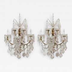  Baccarat L 16 Stunning Pair of Neoclassical Sconces by Baccarat - 259897