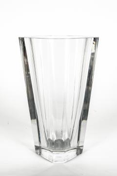  Baccarat Large Art Deco Baccarat Facet Cut Crystal Vase - 554759