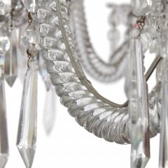  Baccarat Large clear cut glass chandelier by Baccarat - 3411353