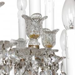  Baccarat Large clear cut glass chandelier by Baccarat - 3411354