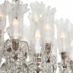 Baccarat Massive antique crystal floor standing candelabrum by Baccarat - 4187181