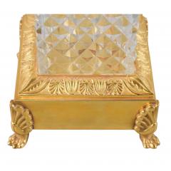  Baccarat Neoclassical Style Baccarat Cut Crystal Gilt Bronze Bouillotte Table Lamp - 4736638