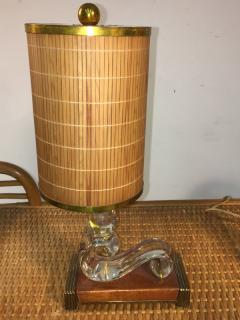  Baccarat Pair of Baccarat Style Art Deco Lamps - 530906