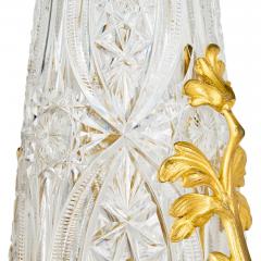  Baccarat Pair of French Art Nouveau crystal and ormolu vases by Baccarat - 4272155