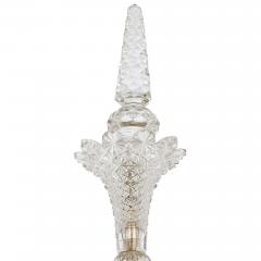  Baccarat Very large French crystal floor standing candelabra by Baccarat - 4409171