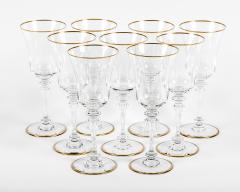  Baccarat Vintage Set of Nine Baccarat Glassware - 153083