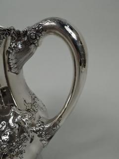  Bailey Banks Biddle Antique American Edwardian Classical Sterling Silver Water Pitcher - 3757894