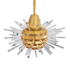  Bakalowits Sohne Bakalowits Miracle Sputnik Chandelier In Brass And Glass Rods 1960s - 1608902