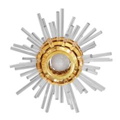  Bakalowits Sohne Bakalowits Miracle Sputnik Chandelier In Brass And Glass Rods 1960s - 1608903