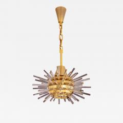  Bakalowits Sohne Bakalowits Miracle Sputnik Chandelier In Brass And Glass Rods 1960s - 1610427