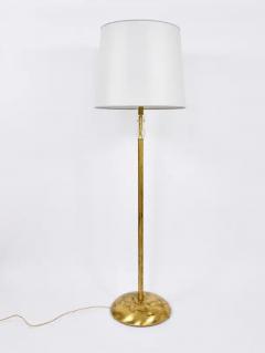  Bakalowits Sohne Bakalowits Vienna Solid Brass Floor Lamp With Glass Handle Austria 1950s - 4070223