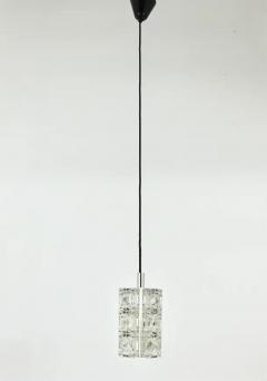  Bakalowits Sohne Bakalowits Vienna Up to Three Faceted Crystal Pendant Lamps Austria 1960s - 4051966