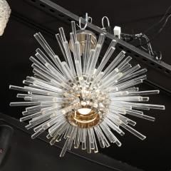  Bakalowits Sohne Mid Century Miracle Chandelier in Glass and Chrome by Bakalowits Sohne - 2946408