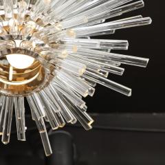  Bakalowits Sohne Mid Century Miracle Chandelier in Glass and Chrome by Bakalowits Sohne - 2946411