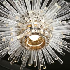  Bakalowits Sohne Mid Century Miracle Chandelier in Glass and Chrome by Bakalowits Sohne - 2946486