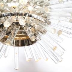  Bakalowits Sohne Mid Century Miracle Chandelier in Glass and Chrome by Bakalowits Sohne - 2946758