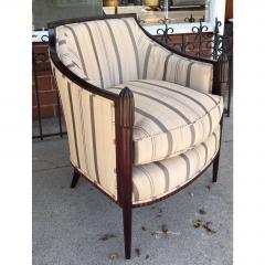  Baker Furniture Company Art Deco Style Barbara Barry for Baker Furniture Co Petite Club Chair - 4707431