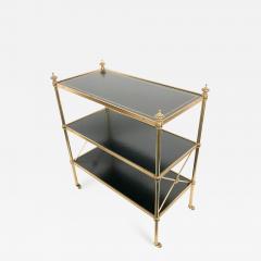  Baker Furniture Company Baker British Colonial Brass and Leather Rolling Bookcase - 1219500