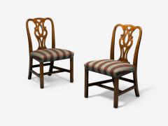  Baker Furniture Company Baker Furniture Chippendale Style Mahogany Eight Dining Chairs USA 1950s - 4085735
