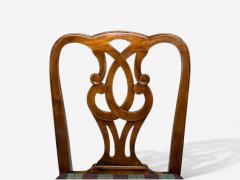  Baker Furniture Company Baker Furniture Chippendale Style Mahogany Eight Dining Chairs USA 1950s - 4085736