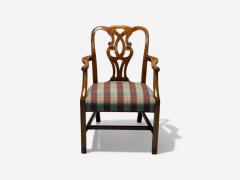  Baker Furniture Company Baker Furniture Chippendale Style Mahogany Eight Dining Chairs USA 1950s - 4085737