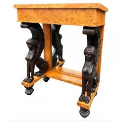  Baker Furniture Company Baker Furniture Company Biedermeier Style Sphinx Console Table - 3593974