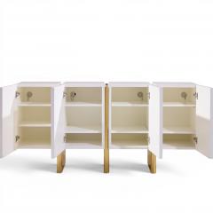  Baker Furniture Company Baker Kira Mid Century Quartz Front Sideboard Credenza - 4637382