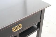  Baker Furniture Company Chin Hua Baker Style Ebonized Console Table - 2717621