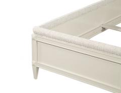  Baker Furniture Company Delphine Queen Size Bed Frame by Baker Furniture in Taupe Lacquered Finish - 2653627
