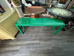  Baker Furniture Company Faux Malachite Console Table - 4460003