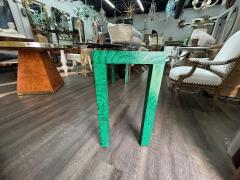  Baker Furniture Company Faux Malachite Console Table - 4460007