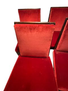  Baker Furniture Company MID CENTURY SUITE OF FOUR CANEBACK DINING CHAIRS BY BAKER - 4463433