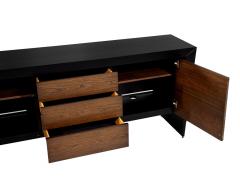  Baker Furniture Company Modern Walnut Sideboard Credenza by Baker Furniture - 3796301