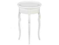  Baker Furniture Company Pair of White Lacquered Mahogany Drink Tables by Baker Furniture - 2674392