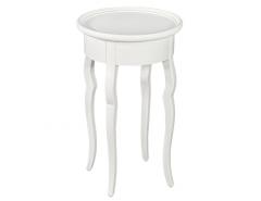  Baker Furniture Company Pair of White Lacquered Mahogany Drink Tables by Baker Furniture - 2674396