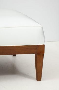  Baker Furniture Company Set of four mid century modern walnut lounge chairs by Baker Furniture - 1569075