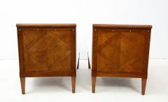  Baker Furniture Company Set of four mid century modern walnut lounge chairs by Baker Furniture - 1569081