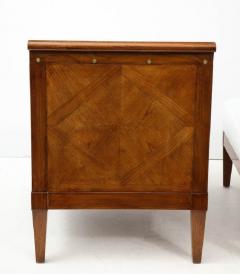  Baker Furniture Company Set of four mid century modern walnut lounge chairs by Baker Furniture - 1569100