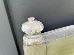  Baker Furniture Company Stunning Dorothy Draper style Baker Upholstered King size Headboard Mid Century - 4428988