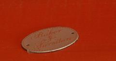 Baker Furniture Company Vintage Baker Furniture Company Red Chinoiserie Cocktail Coffee Table - 2754250
