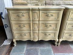  Baker Furniture Company Vintage Pair Baker French Country Louis XV Style Bachelor Chests - 4429125