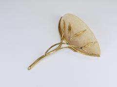  Banci Firenze Banci Firenze Gilt Iron Scavo Glass Floral Sconces Wall lights Italy 1970s - 4451520