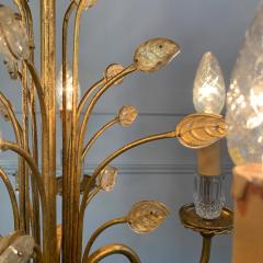  Banci Firenze Banci Firenze Gilt and Murano Glass Leaf Chandelier - 3042259