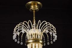  Banci Firenze Striking Pair of Modern Italian Chandeliers by Banci Florence 1970 - 1898853