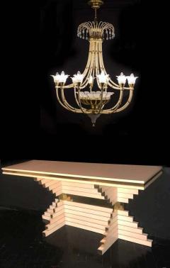  Banci Firenze Striking Pair of Modern Italian Chandeliers by Banci Florence 1970 - 1898854