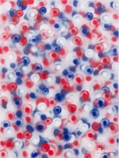 Barbara Kiskovski Barbara Kiskovski American Contemporary Abstract Spray Painted Acrylic on Canvas - 4640927